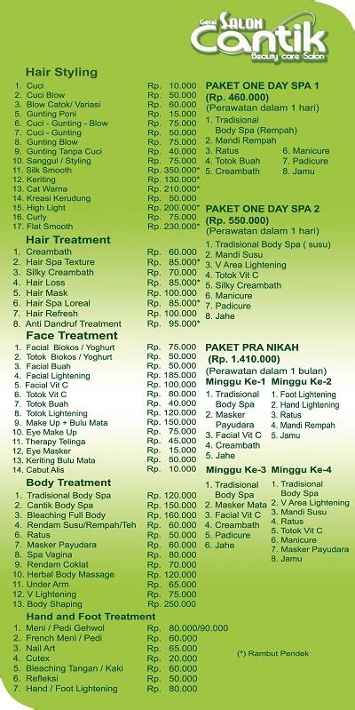 SaLoN CaNtIk CiLeDuG masuk ke katalog banner 358 tips hasil instan dengan slope lembut limbah kertas digital