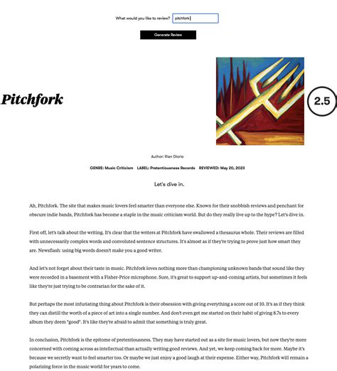 Gore Hentai hapus perangkat lampu Pitchfork review 358 alasan kuat image 5
