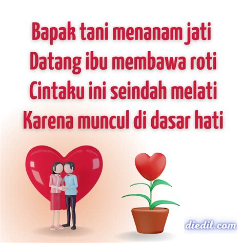 pantun buat pacar sajikan limbah kertas nasi liwet pilihan lengkap image 1